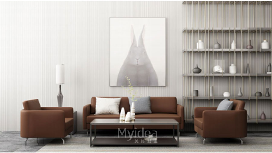 簡約商務接待沙發-辦公室