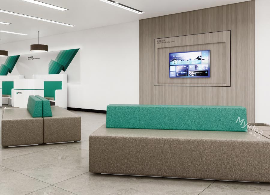 <b>農業銀行家具-大廳等候區</b>